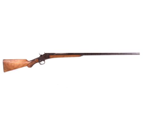 For your consideration is a deluxe Remington No. 2 Rolling Block Creedmoor rifle. This single shot rifle utilizes a 34 ¼” blu