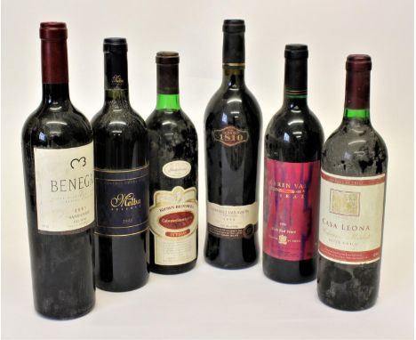 WINE: Melba, De Bortoli, Yarra Valley, 1998, 1 bottle; Casa Donoso, Cabernet Sauvignon Carmenere, Chile, 1998, 1 bottle; McLa