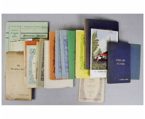 GEORGE COLMAN GREEN: COLLECTION VARIOUS TITLES INCLUDING THE BROADLAND LYRICS (PARTS 1, 2, 3), London, circa 1922, original w