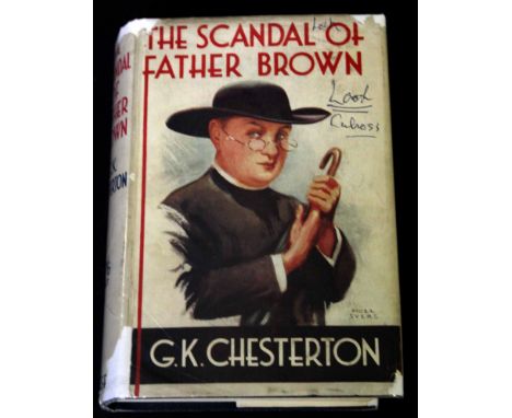 G K CHESTERTON: THE SCANDAL OF FATHER BROWN, London, Toronto, Melbourne and Sydney, Cassell, 1935, 1st edition, original clot