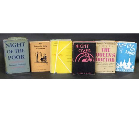 A G MACDONELL: HOW LIGHT AN ANGEL, London, MacMillan, 1934, 1st edition, original cloth, dust wrapper + ROBERT NEWMANN: THE Q