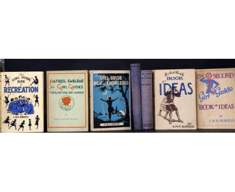 DOROTHY RUDYERD-HELPMAN: PATROL EMBLEMS FOR GIRL GUIDES, Glasgow, 1929, 1st edition, original wraps + E M R BURGESS: 4 titles