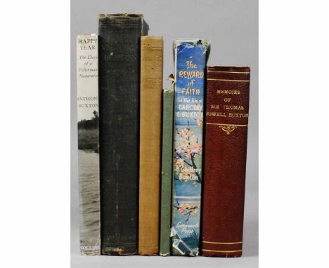 SIR THOMAS FOWELL BUXTON: MEMOIRS OF , ed, Charles Buxton, London, John Murray, 1849, 3rd edition, various relevant news cutt