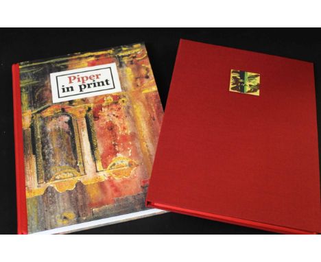 ALAN POWERS, HUGH FOWLER-WRIGHT &amp; OTHERS: PIPER IN PRINT BOOKS PERIODICALS AND EPHEMERA, Artist's Choice Editions, 2010, 