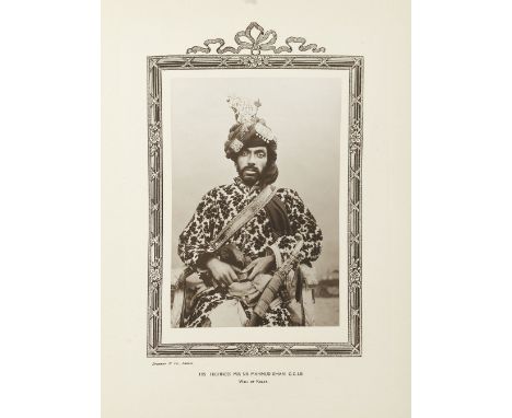 MAWJEE (PURSHOTAM VISHRAM)The Imperial Durbar Album of the Indian Princes, Chiefs and Zamindars, 2 vol., FIRST AND ONLY EDITI