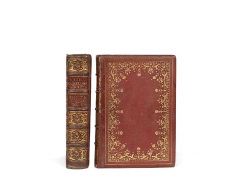 WALTON (IZAAK) AND CHARLES COTTONThe Complete Angler, 2 vol., FIRST NICOLAS EDITION, LARGE PAPER COPY,  edited by Sir Harris 