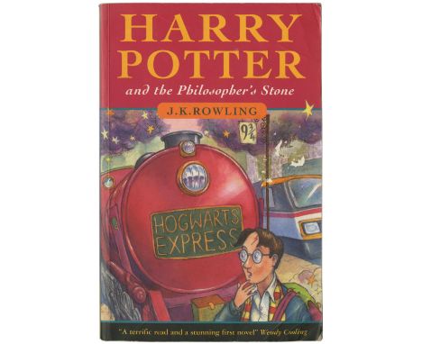 ROWLING (J.K.)Harry Potter and the Philosopher's Stone, FIRST PAPERBACK EDITION,  with the number sequence from 10 to 1 on ve