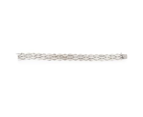 HARALD NIELSEN (1892-1977) FOR GEORG JENSEN BRACELET, CIRCA 1963 silver, model 86, stamped GEORG JENSEN/ STERLING / DENMARK/ 