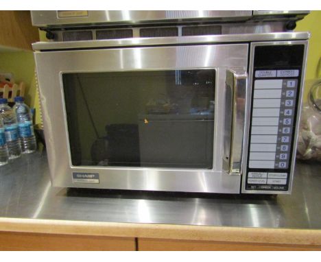 A Sharp 1900W/R - 24AT microwave