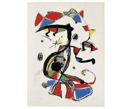 Joan Miró (1893-1983)Festa Major (Mourlot 1154) Lithograph in colours, 1978, on Arches wove paper, signed and numbered 'H.C. 