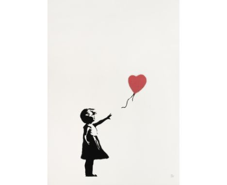 Banksy (born 1974)Girl with Balloon Screenprint in colours, 2004, numbered 184/600 DN in pencil, published by Pictures on Wal