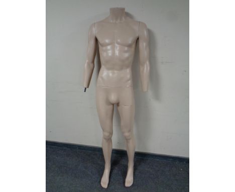 A male shop mannequin (a/f)