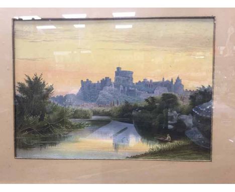 PRINT OF LOCHSIDE SCENEframed and under glass
