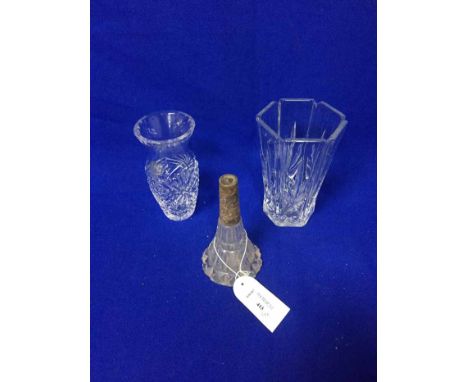 LARGE LOT OF ASSORTED GLASS ITEMSincluding two boxed Edinburgh Crystal whiskey glasses and a decanter
