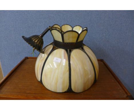 A ceiling light shade