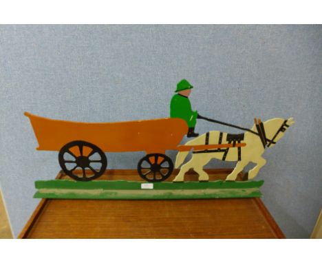 A part weather vane