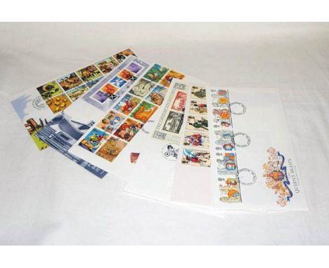 Stamps - Collection of first day covers to include British Army (1983) & The Scottish Parliament (2004)