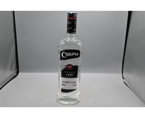 1 Bottle of Syabry Luxe Vodka