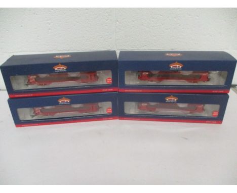 A collection of four twin packs Bachmann OO gauge IPA Twin Double Deck Car Transporters.