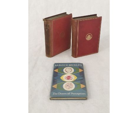 "The Doors of Perception" by Aldous Huxley first edition in dust jacket with some marks to inside covers as shown, "Sylvie an