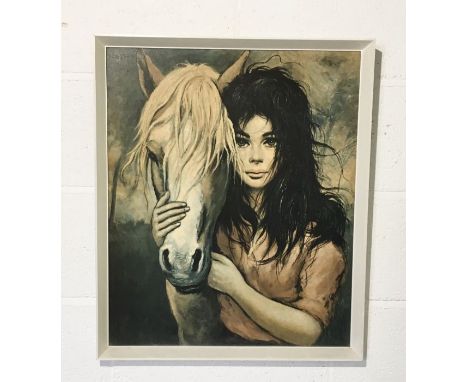 "My Pride" by Etienne Roth framed print - 55cm x 65cm 