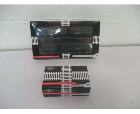 A Kernow Model Rail Centre Exclusive OO gauge Adams 02 Tank British Rail Black early emblem pull push locomotive (30182), alo