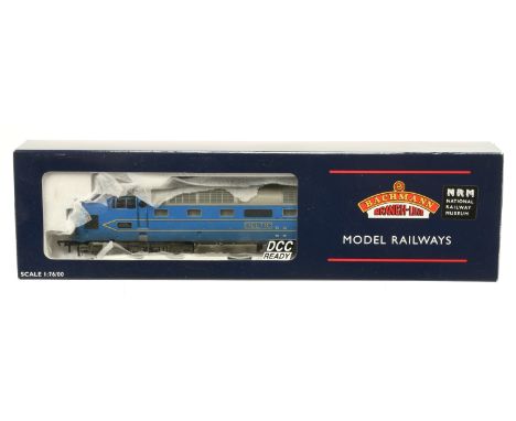 Bachmann 00 Gauge 32-521NRM Deltic Prototype DP1 weathered Blue Diesel Locomotive 'DELTIC', produced for exclusively for The 