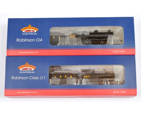 Bachmann Pair of LNER Steam Locomotives. Comprising 31-005 2-8-0 LNER Black 3547 Robinson 04 &amp; 31-318 0-4-2 LNER Black 53