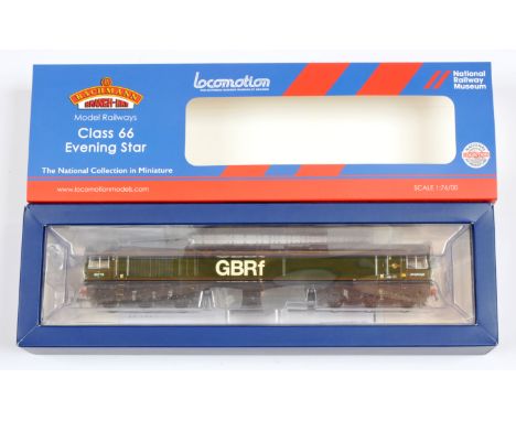 Bachmann 32-983NRM BR Green Class 66 GBRf "Evening Star" Diesel Loco. Produced exclusively for The National Railway Museum at