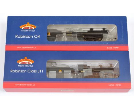Bachmann 00 Gauge pair of BR Steam outline Locomotives consisting of 31-002 2-8-0 Loco &amp; Tender Black class O4 No. 63635 