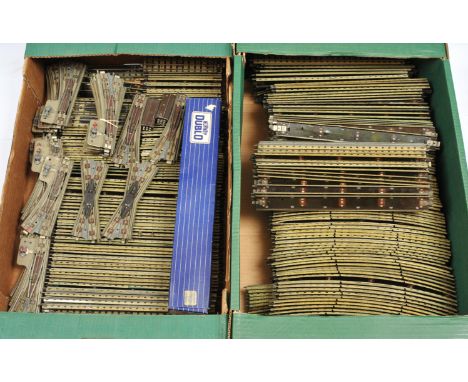 Hornby Dublo 3-Rail Track &amp; Others Items. To include many standard curves - some boxed &amp; straights, half straights, u