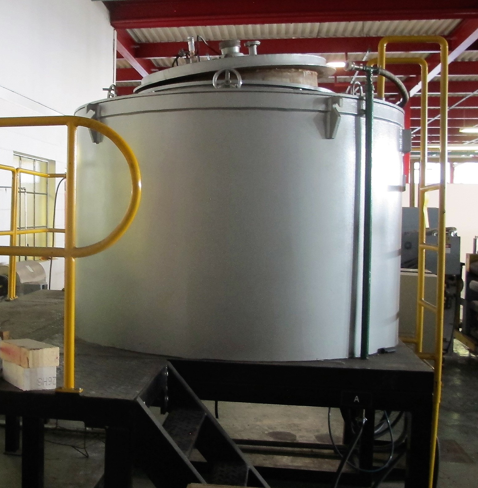 2010 ACME RYL400X4001 MOLTEN SALT ELECTROLYSIS FURNACE, 900 DEGREES C