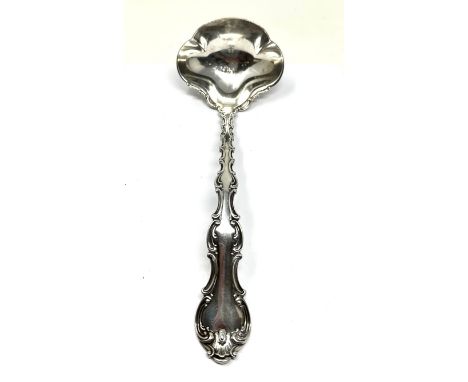 Sterling silver soup ladle 