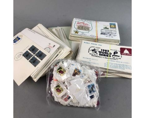 COLLECTION OF FIRST DAY COVERS AND STAMPS