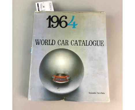 1964 WORLD CAR CATALOGUE, edited by Sergio D'Angelo, published annually by The Automobile Club of Italy, published in Great B