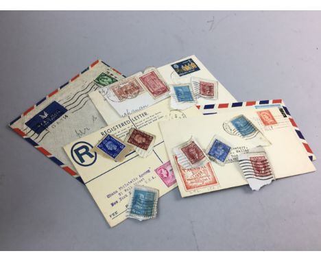 LOT OF FIRST DAY COVERS, along with other philatelic material