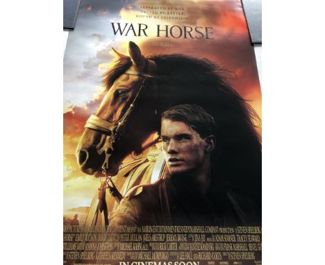 Two posters for the film, one landscape, one portrait, 69 x 102cm.