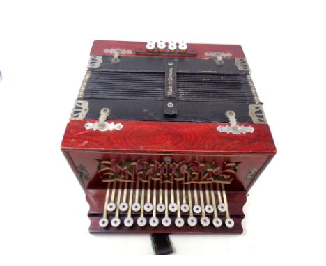 A 20th century German piano accordion 