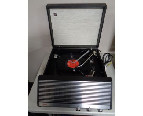 A Bush portable record player 2025TC with Garrard turntable 