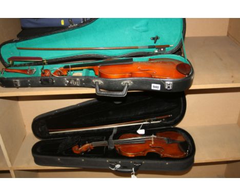 A MURDOCH, MURDOCH AND CO 'THE MAIDSTONE VIOLIN with case and bow and a Chinese model MV005 ( unstrung) with case and bow