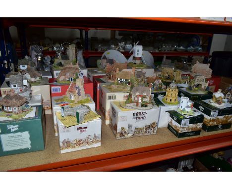TWENTY SIX LILLIPUT LANE SCULPTURES FROM VARIOUS COLLECTIONS, to include South West, South East, Midlands, North, Scottish, I