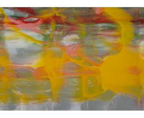 Gerhard Richter (1932 Dresden) (F)'7.5.82', Lack auf Karton, 11,3 cm x 16 cm Objektmaß, verso signiert, 7.5.82 datiert, monti