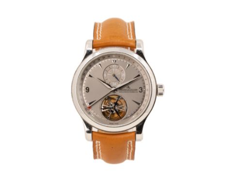 Jaeger-LeCoultre Master Tourbillon - Limitierte EditionFull-Set, Jahr 2007, Automatik, Tourbillon, 24-Stunden-Anzeige, Travel