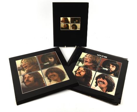 The Beatles Let It Be - original Apple box set with vinyl record LP (red apple to sleeve reverse) Get Back book,  inner tray 