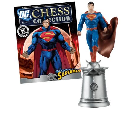 DC Eaglemoss Chess set No. 2: a complete 32 piece chess set (DC Comics / Eaglemoss Hero Collector).This Eaglemoss DC Chess Se