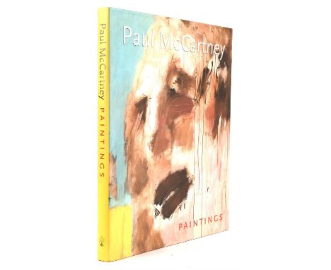 Paul McCartney  Paintings, signed first edition, first printing, signed to the dedication page Paul McCartney, hardback book,