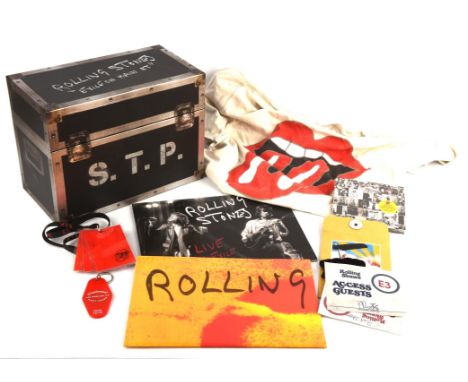 The Rolling Stones - Exile On Main Street road case ltd edition 1856/2000 S.T.P. Contains CD, poster, T Shirt, book etc.Condi