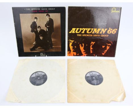 The Spencer Davis Group - two vinyl record LPs, Autumn '66 Fontana TL5359; Their First LP Fontana TL 5242Condition Report:  n