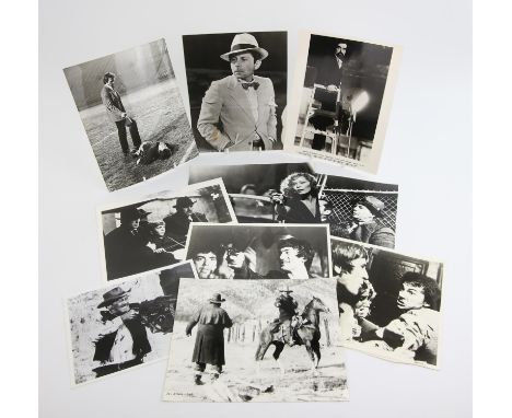 Film stills - quantity of promotional  photographs, mostly 10 x 8" B&W including, Time Bandits, Donald Sutherland, Destinatio