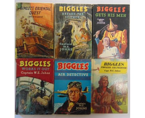 [CHILDRENS]  Johns, Captain W.E. Biggles Breaks the Silence, first edition, Hodder &amp; Stoughton, London, 1949, dark blue c